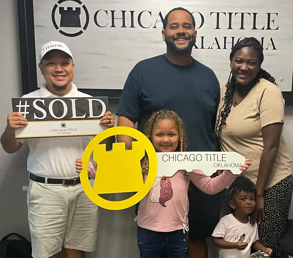 A cash closing on a Tulsa house.