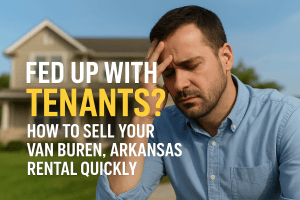 Van Buren Arkansas rental property for sale, fast cash buyers for landlords, sell rental property quickly without tenant stress