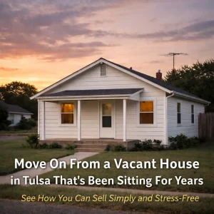 “updated Tulsa house showing before-and-after potential for homeowners ready to sell a long-vacant property without hassle”