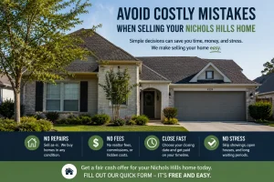 nichols_hills_home_selling_blog “Nichols Hills Oklahoma home with stress-free home selling message for homeowners looking to avoid costly mistakes when selling”