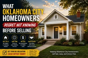 “Oklahoma City home for sale with tips for homeowners selling as-is without repairs or hidden fees”