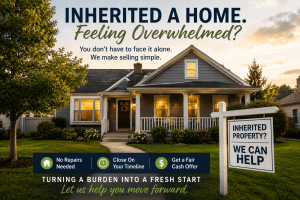 when-inherited-property-becomes-burden-midwest-city.webp Inherited property in Midwest City Oklahoma with a well maintained home and message about selling an inherited house for a fair cash offer without repairs