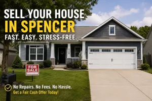 Family home in Spencer Oklahoma representing a stress-free home sale without family arguments or costly repairs